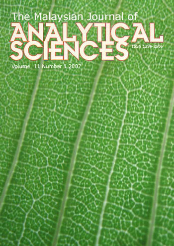 MJAS Vol 11 No 1