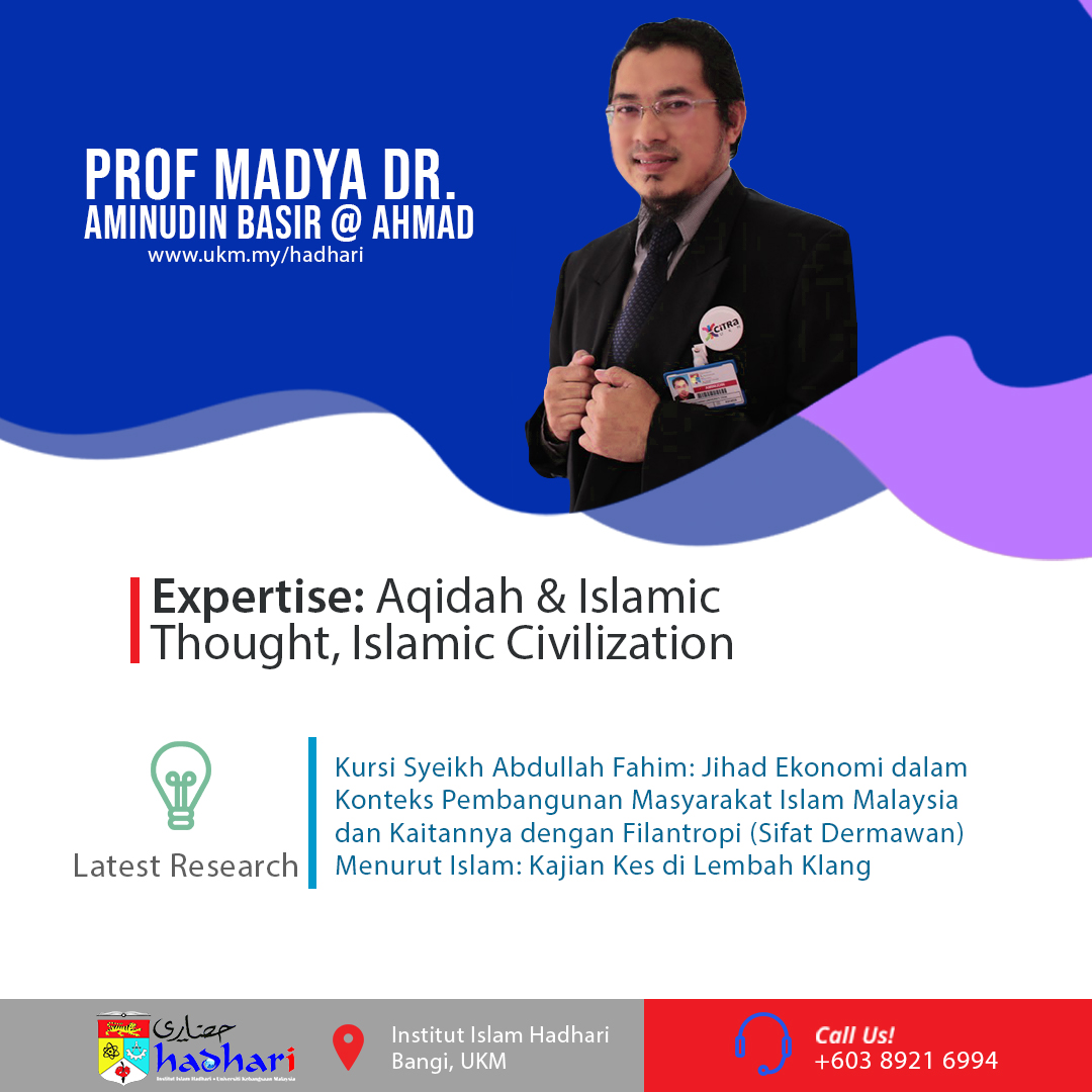 felo poster Prof. Madya Dr. Aminudin Basir @ Ahmad