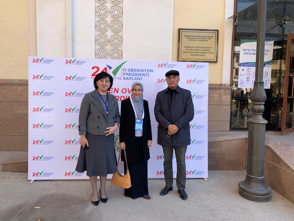 Internationl observer - Election president dan perbincangan bersama institut penyelidikn di uzbekistan pic 08