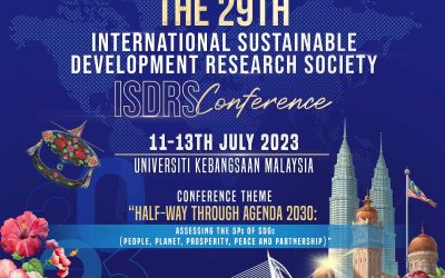 The 29th International Sustainable Development Research Society (ISDRS) 2023 Conference