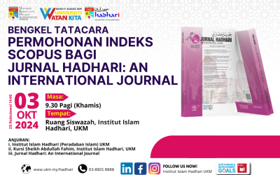 Bengkel Tatacara Permohonan Indeks Scopus bagi Jurnal Hadhari: An International Journal