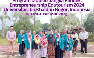 Lawatan daripada Peserta Program Mobiliti Jangka Pendek: Entrepreneurship Edutourism 2024 Universitas Ibn Khaldun Bogor, Indonesia