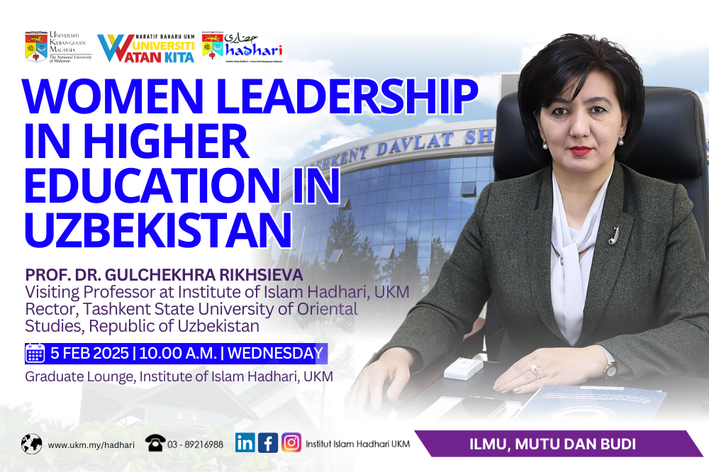 Discourse titled “Women Leadership in Higher Education in Uzbekistan”