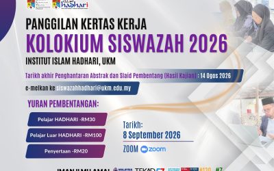 KOLOKIUM SISWAZAH INSTITUT ISLAM HADHARI 2026