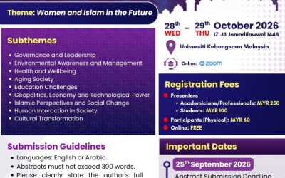 9TH INTERNATIONAL SEMINAR ON ISLAMIC CIVILIZATION (ISIC 2026)